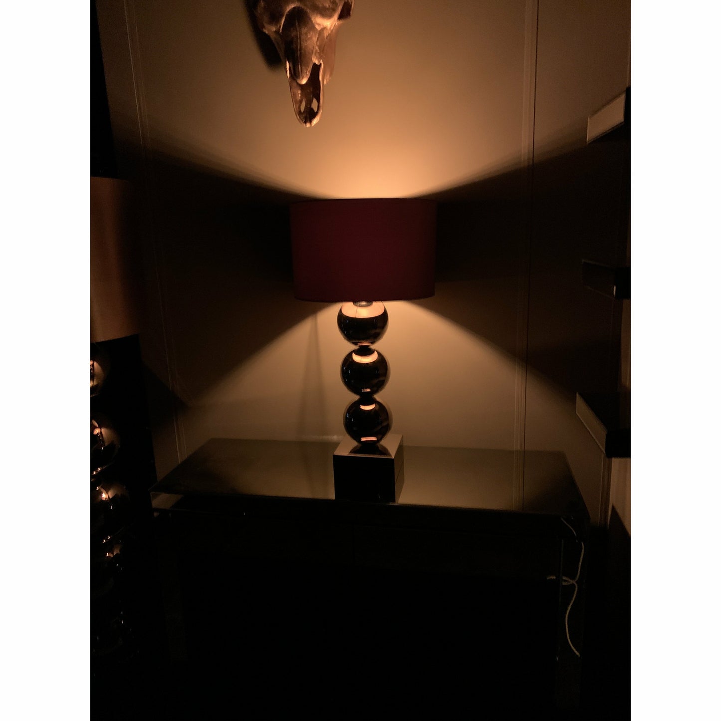 Bollamp Blokvoet Sepia - Luxury Living