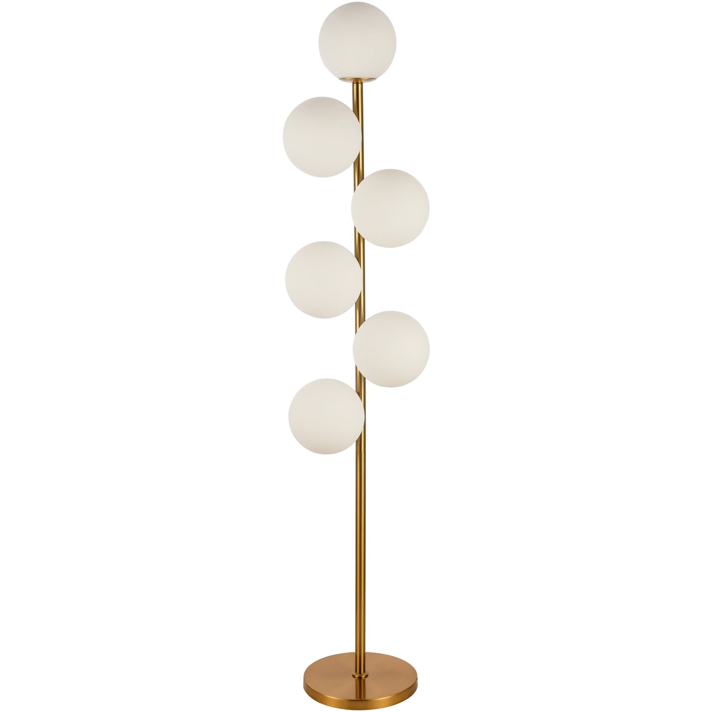 Vloerlamp Jenna White Gold - Luxury Living 