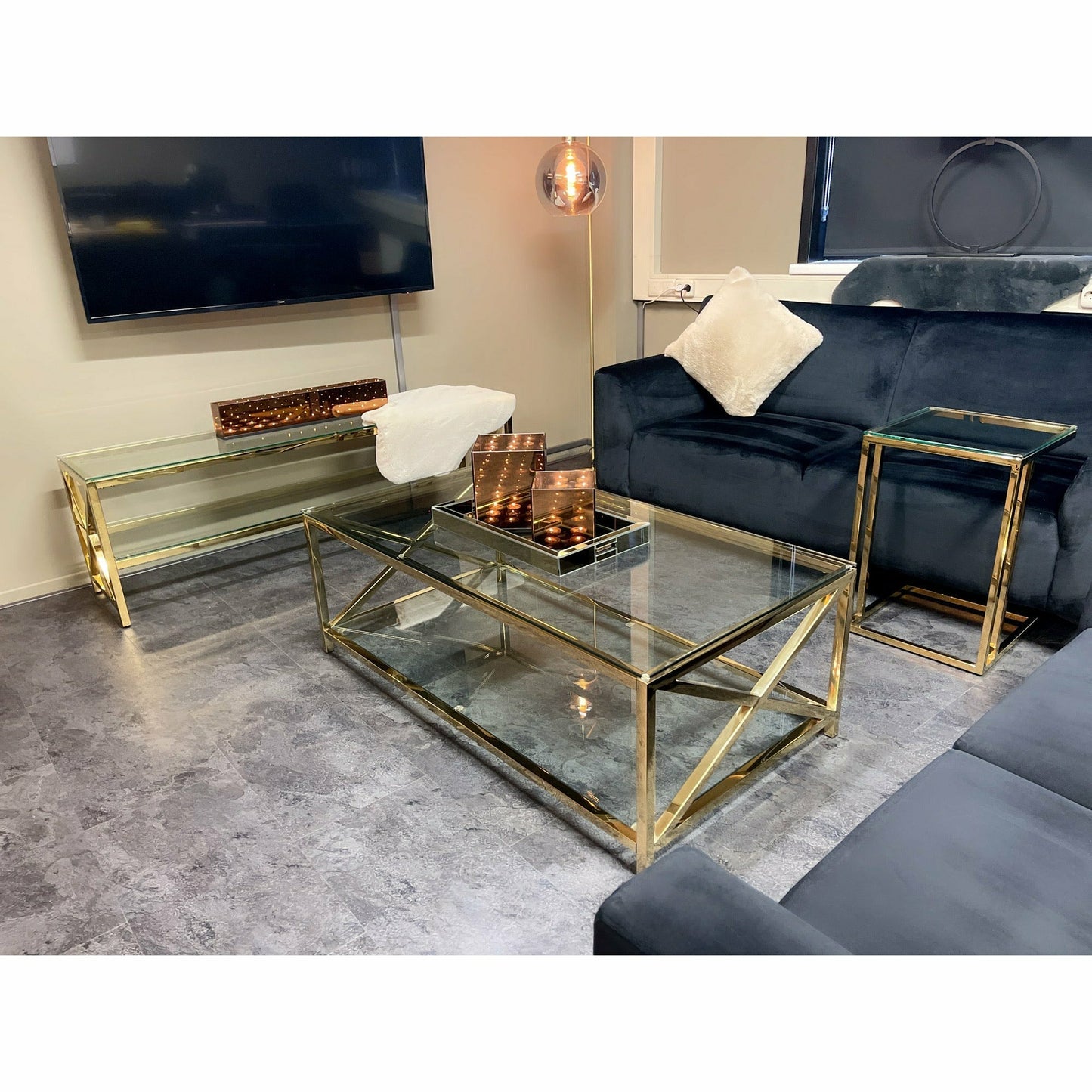 Helen - Salontafel Gold - Luxury Living 