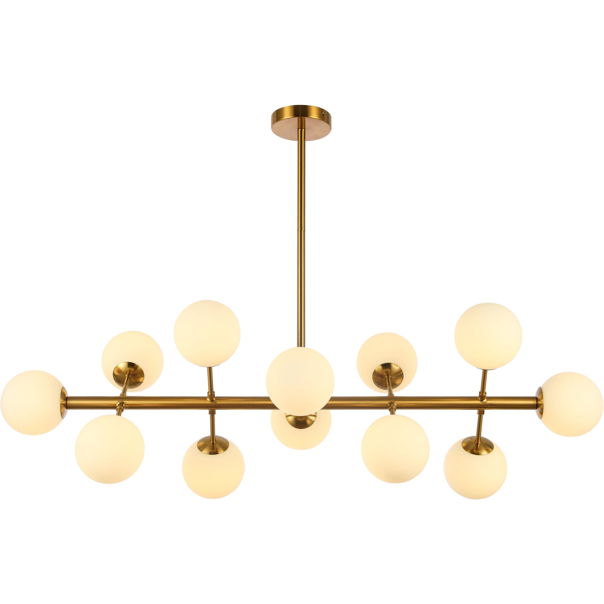 Hanglamp Ella White Gold - Luxury Living 