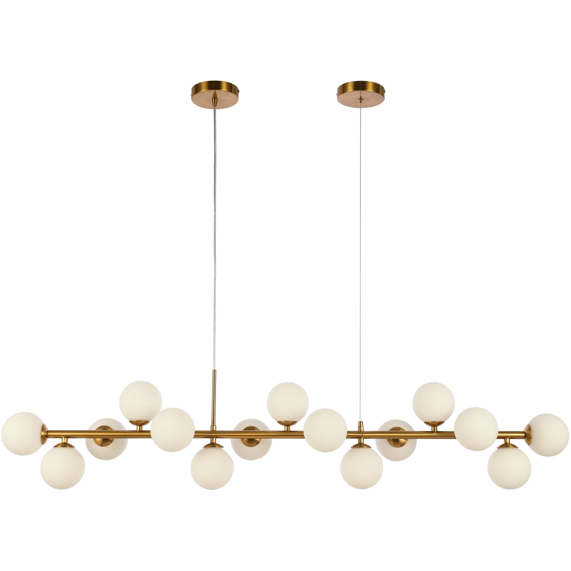 Hanglamp Nancy White Gold - Luxury Living 