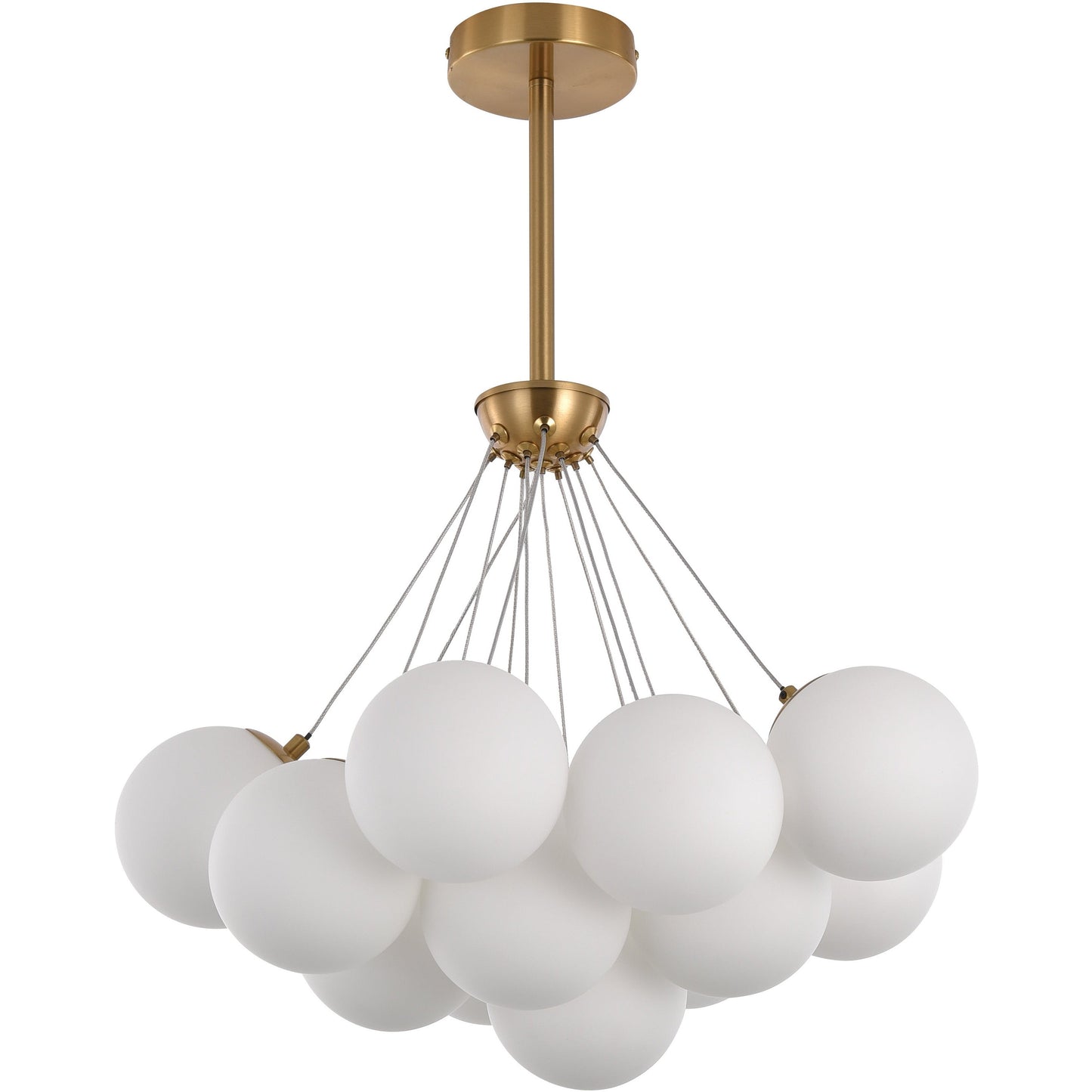 Hanglamp Emily White 55cm - Luxury Living 