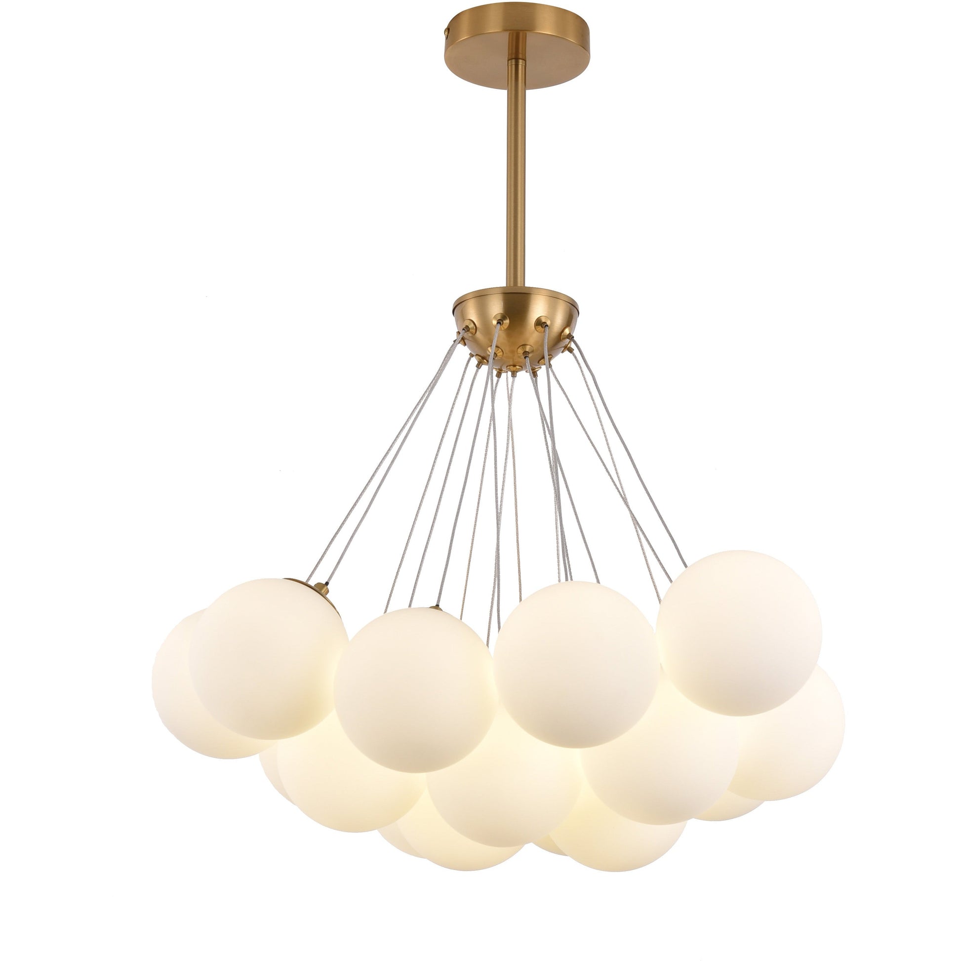 Hanglamp Emily White 65cm - Luxury Living 