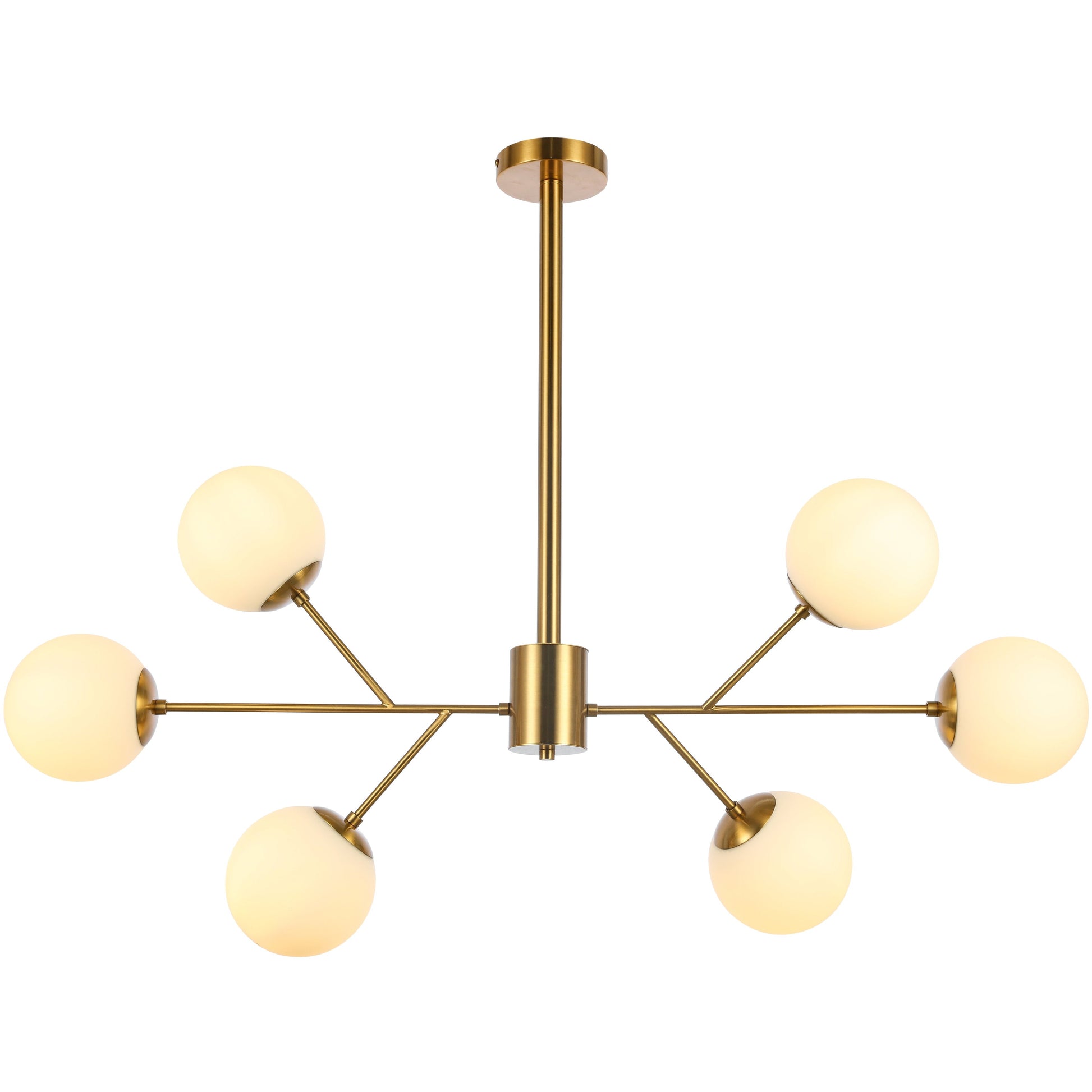 Hanglamp Amy White Gold - Luxury Living 