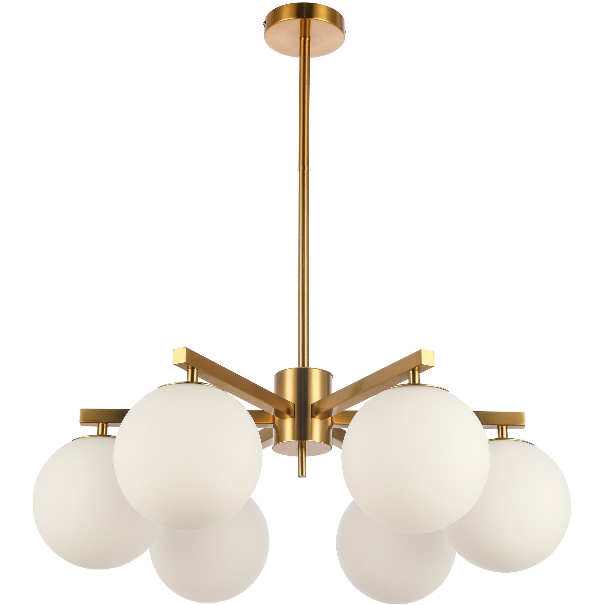 Hanglamp Stella White 6-licht - Luxury Living 