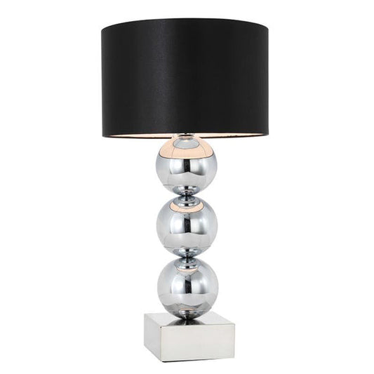 Bollamp Blokvoet Chroom - Luxury Living