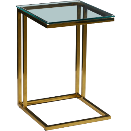 Laptoptafel Gold - Luxury Living