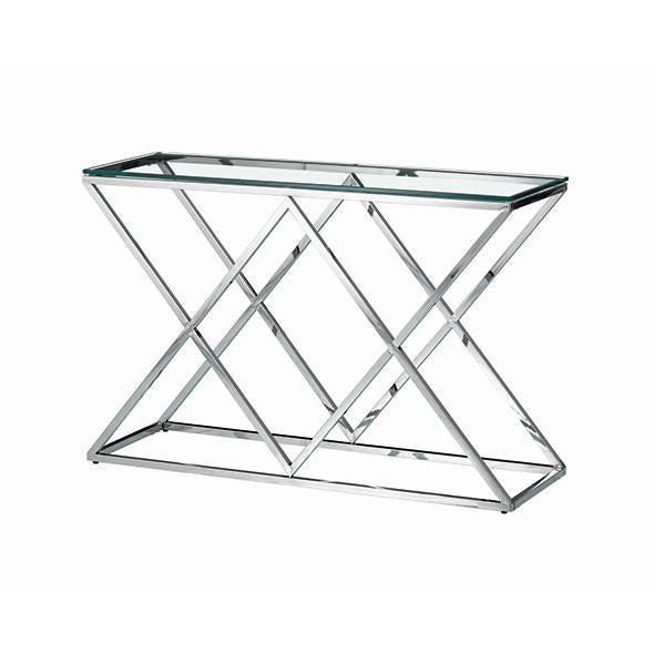 ROSA Sidetable Chroom - Luxury Living