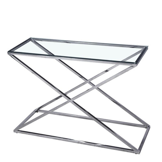 CROSS Sidetable Chroom - Luxury Living