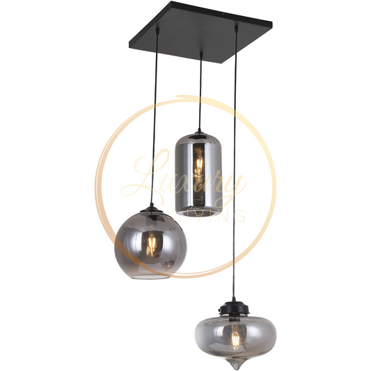 Ava 3-Licht Hanglamp Mix - Luxury Living 