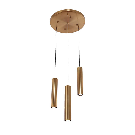 Hanglamp Cilinder 3 | Gold