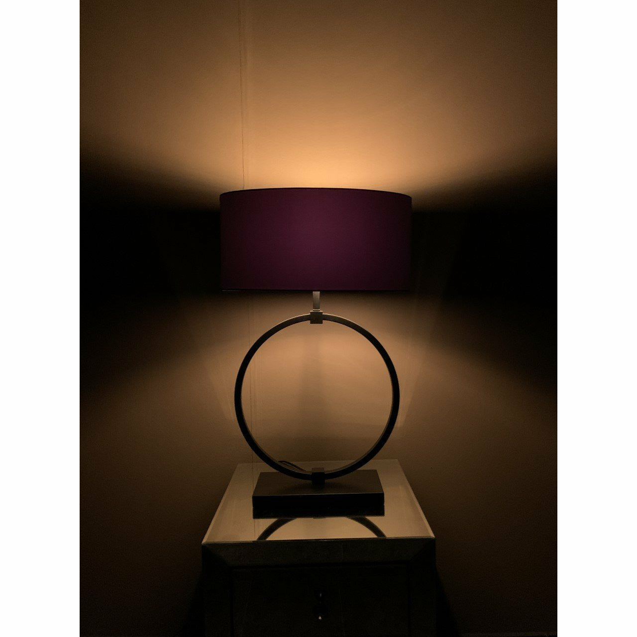 Ringlamp Zwart L - Luxury Living